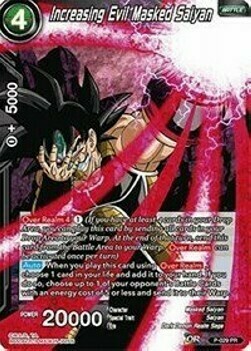 Increasing Evil Masked Saiyan Card Front