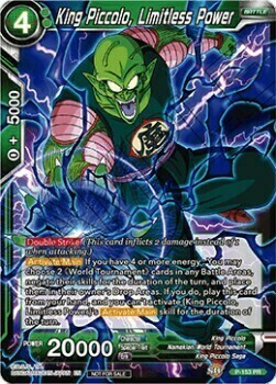 King Piccolo, Limitless Power Card Front