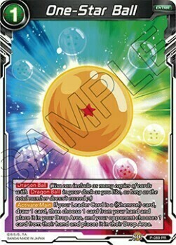 One-Star Ball Card Front