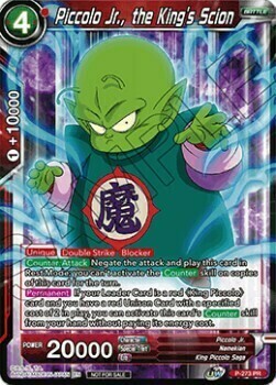 Piccolo Jr., the King's Scion Card Front