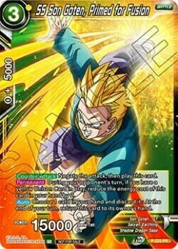 SS Son Goten, Primed for Fusion Card Front