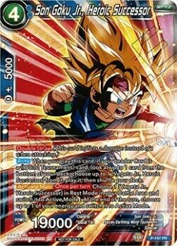 Son Goku Jr., Heroic Successor Card Front