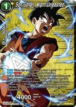 Son Gohan, Might Unleashed Card Front