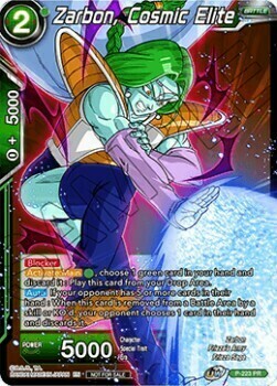 Zarbon, Cosmic Elite Card Front