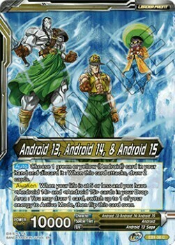 Android 13, Android 14, & Android 15 // Android 13, the Unstoppable Card Front