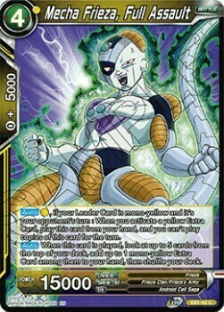 Mecha Frieza, Full Assault Card Front