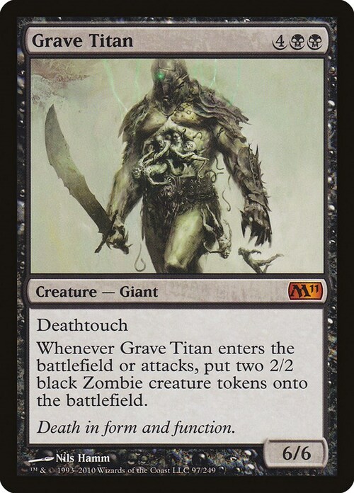 Grave Titan Card Front