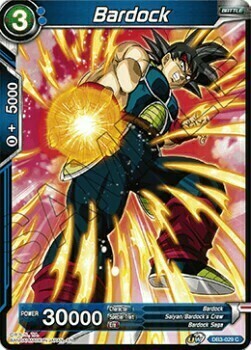 Bardock Card Front