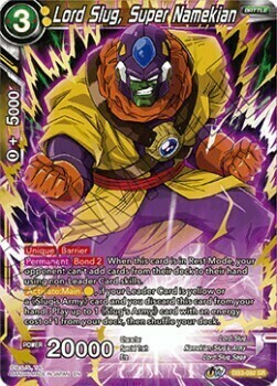 Lord Slug, Super Namekian Card Front