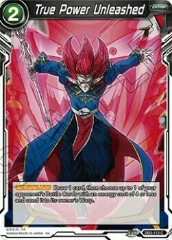 True Power Unleashed Card Front