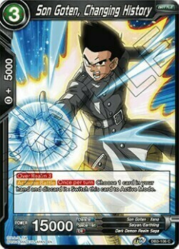 Son Goten, Changing History Card Front