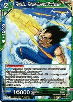 Vegeta, Villain-Turned-Protector Card Front