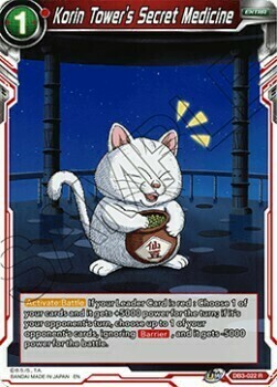 Korin Tower's Secret Medicine Card Front