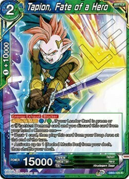 Tapion, Fate of a Hero Card Front