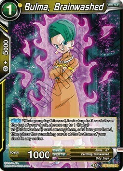 Bulma, Brainwashed Card Front