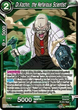 Dr.Kochin, the Nefarious Scientist Card Front