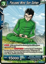 Focused Mind Son Gohan