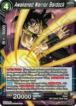 Awakened Warrior Bardock Card Front