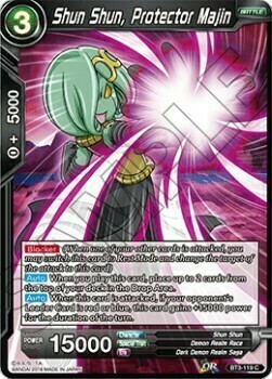 Shun Shun, Protector Majin Card Front