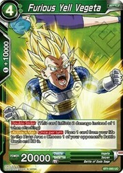 Furious Yell Vegeta