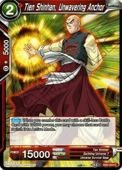 Tien Shinhan, Unwavering Anchor Card Front