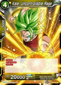 Kale, Uncontrollable Rage Card Front