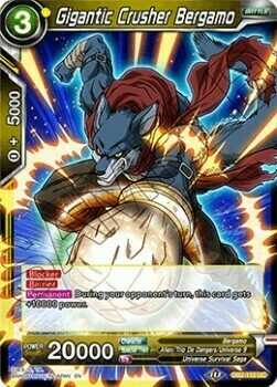 Gigantic Crusher Bergamo Card Front