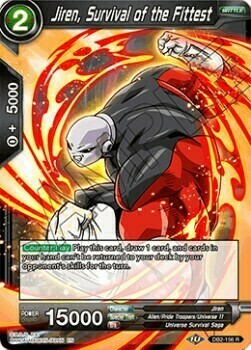 Jiren, Survival of the Fittest Card Front