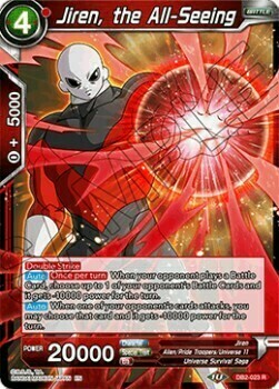 Jiren, the All-Seeing Card Front