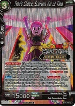 Time's Choice, Supreme Kai of Time Card Front