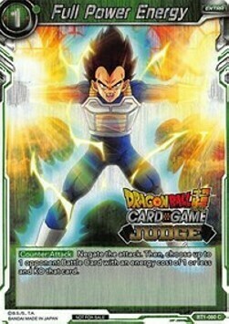 Full Power Energy Card Front