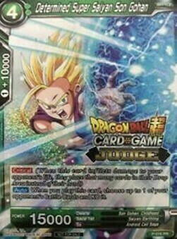 Determined Super Saiyan Son Gohan Card Front