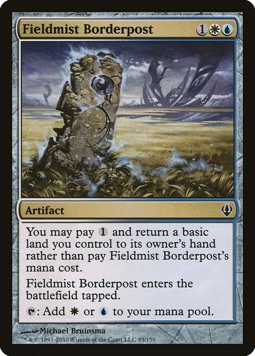 Fieldmist Borderpost Card Front