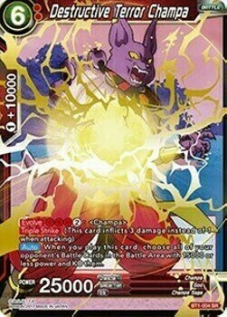 Destructive Terror Champa Card Front