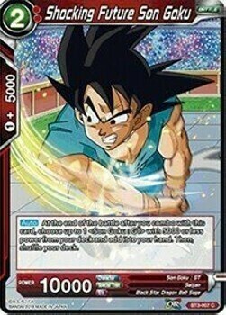 Shocking Future Son Goku Card Front