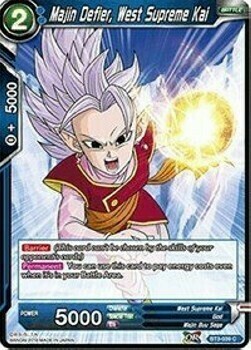 Majin Defier, West Supreme Kai Card Front