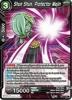 Shun Shun, Protector Majin Card Front