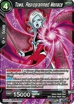 Towa, Reprogrammed Menace Card Front