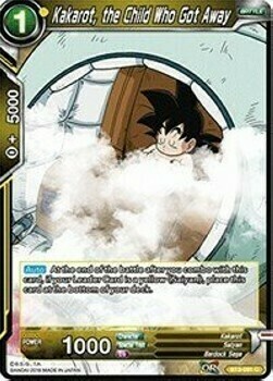 Kakarot, the Child Who Got Away Card Front