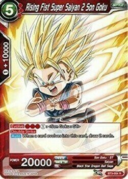 Rising Fist Super Saiyan 2 Son Goku Card Front