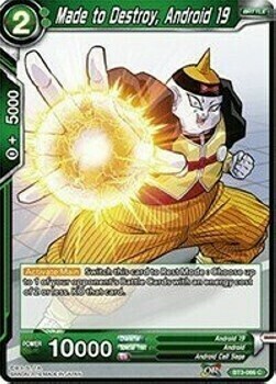 Made to Destroy, Android 19 Card Front