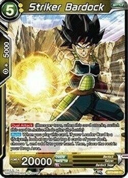 Striker Bardock Card Front