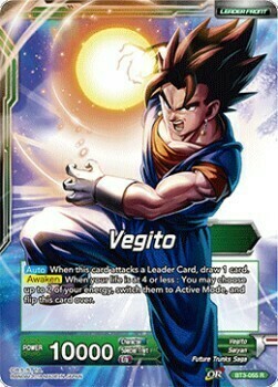 Vegito // Going All In, SSB Vegito Card Front