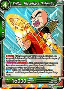 Krillin, Steadfast Defender Card Front