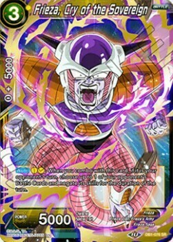 Frieza, Cry of the Sovereign Card Front