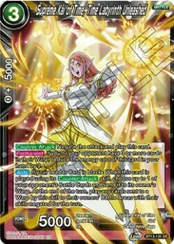 Supreme Kai of Time, Time Labyrinth Unleashed Card Front