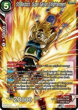 SS Bardock, Super Saiyan Enlightenment Card Front