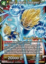 Vegeta, a Master's Temperament