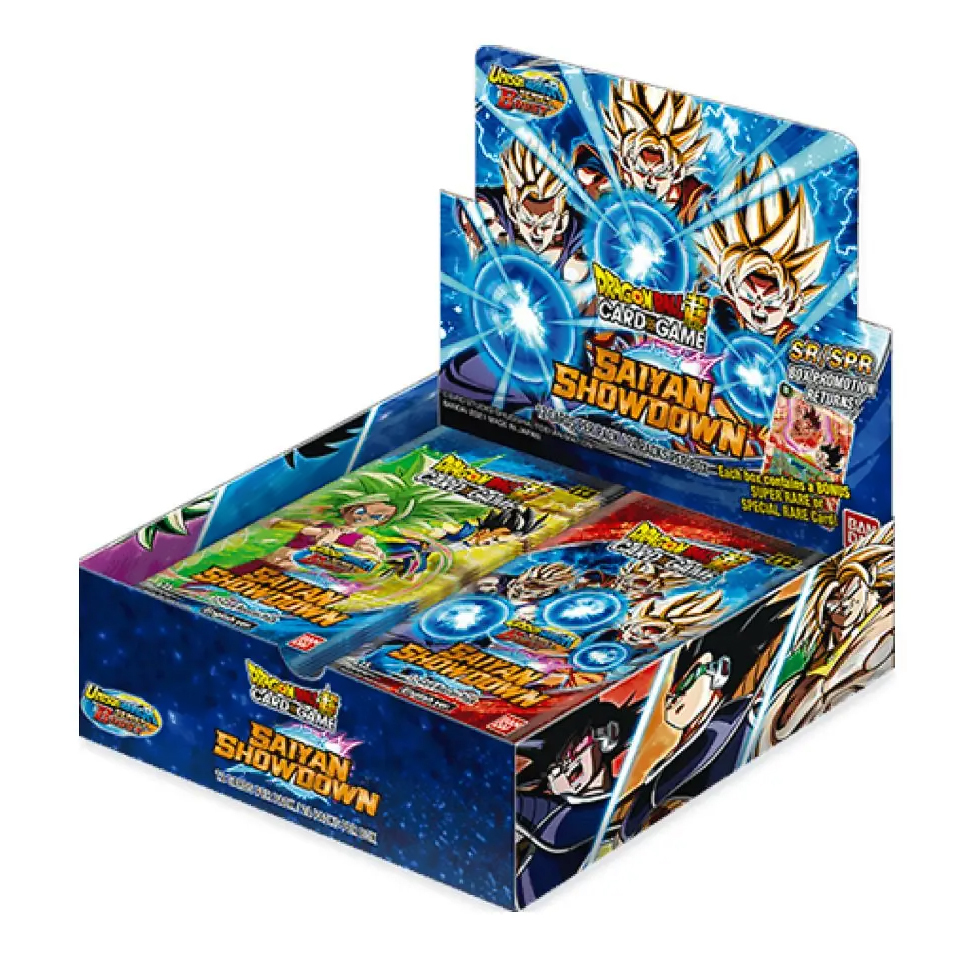 Box di buste di Saiyan Showdown