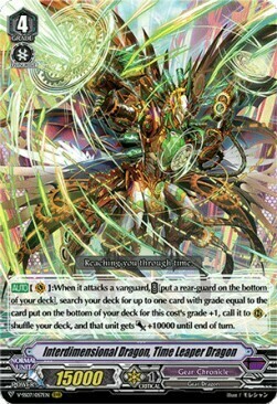 Interdimensional Dragon, Time Leaper Dragon Card Front